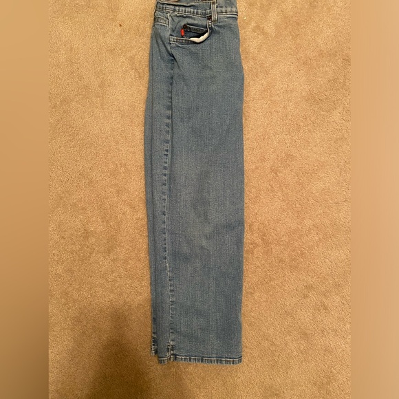 NYDJ Y2K cropped straight leg denim jeans style: Marilyn size 12 - Picture 4 of 10